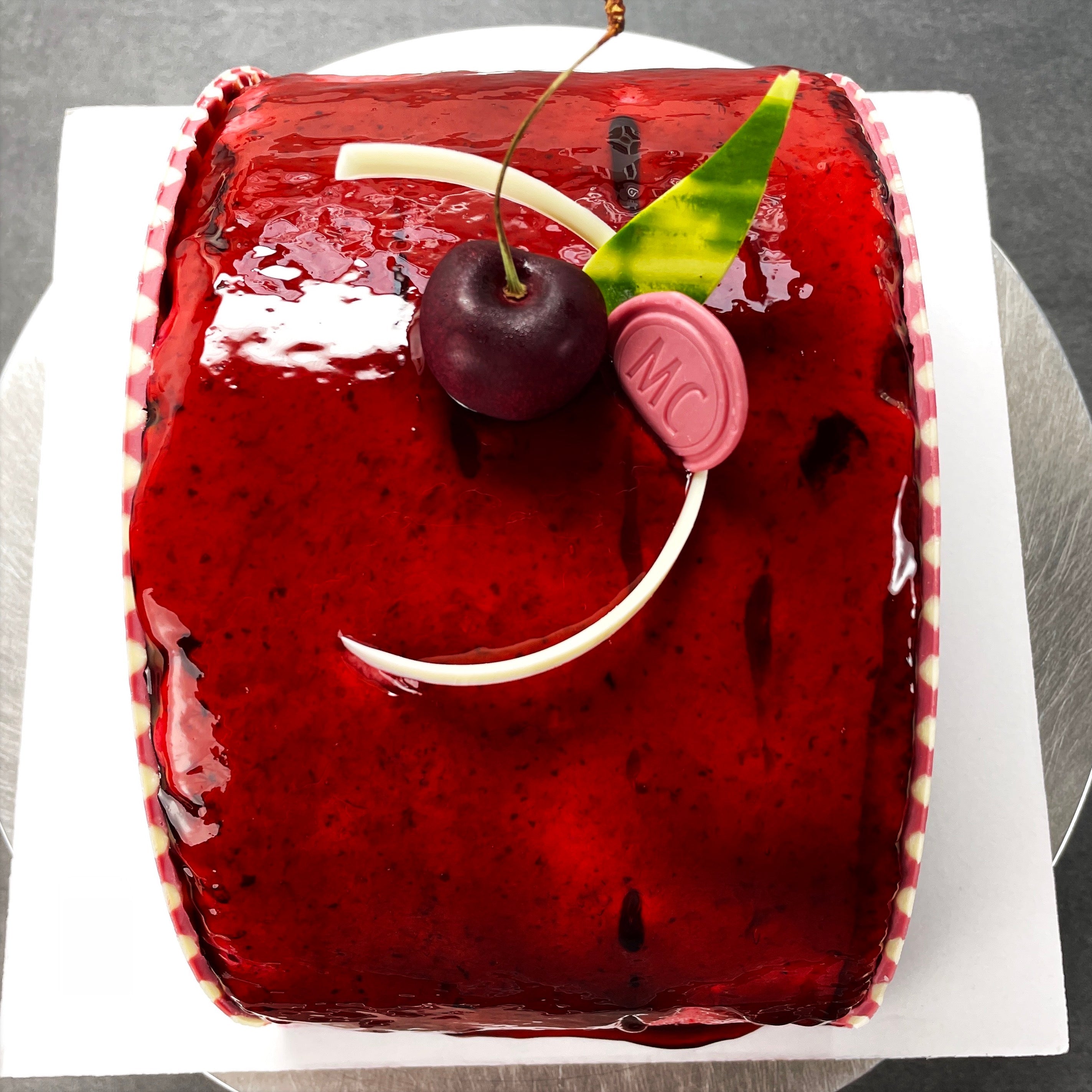 Flathead Cherry Mezzaluna - SLICE (Cakes & Cocktails)