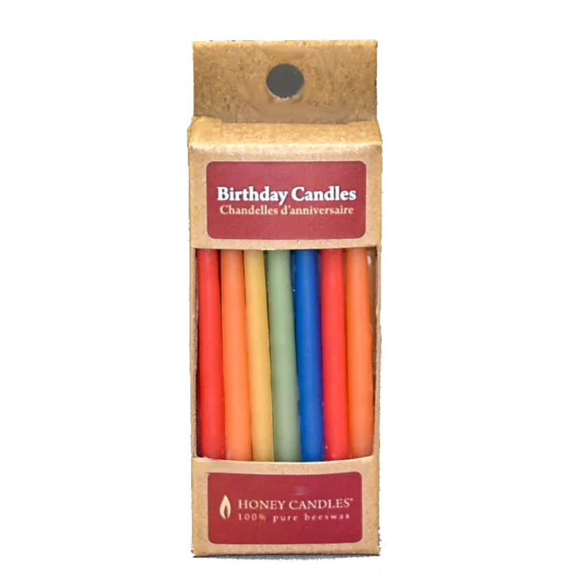 HandDipped Beeswax Birthday Candles (Pack of 20) Missoula Cakes
